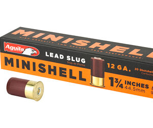 Agulia Minishell 12GA Slug Ammunition 20rd