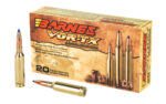 Barnes VOR-TX Ammunition 6.5 Creedmoor 120gr Tipped 20rd
