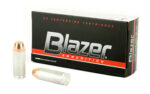 Blazer Ammunition 10mm 200gr FMJ 50rd
