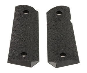 ERGO XTRO 1911 Officer Hard Rubber Grip Tapered Black