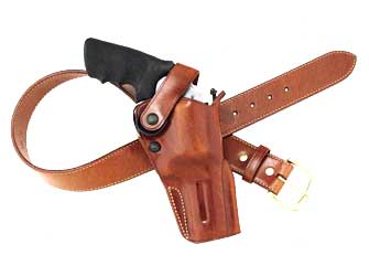 Galco DAO Smith & Wesson X Frame 500 4" Right Hand Tan Holster-img-0