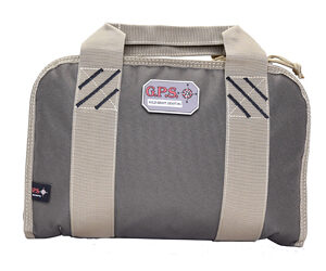 G-OUTDRS GPS DBL PISTOL CASE GRN/TAN