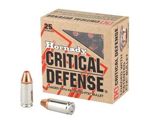 Hornady Critical Defense 9mm 115gr 25rd