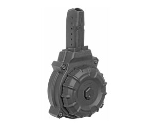 Promag AR15 Glock 9mm 50rd Drum Black Polymer