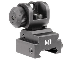 Midwest Rear Flip Up Sight for AR Series