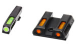 HiViz H3 Night Sight for Glock 42, Green/Orange