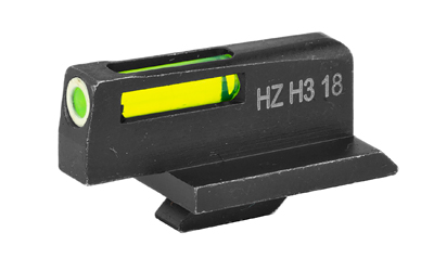 HIVIZ H3 Fiber Optic Front Sight for Ruger GP100, Green/White-img-0