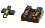 HiViz LiteWave H3 Night Sight for Heckler & Koch P30, Green/Orange, White