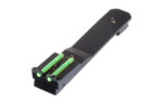 HiViz Rifle 3/8" Dovetail Rear Adjustable Green