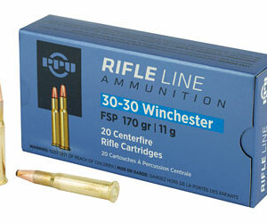 PPU Ammunition 30-30 Winchester Soft Point 170gr 20rd