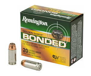 Remington Golden Saber Ammunition 40SW 180gr 20rd