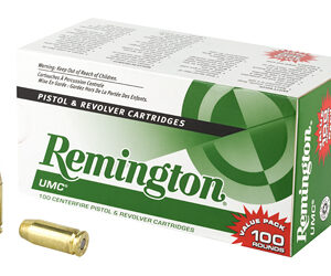 Remington UMC Ammunition VP 40SW 180gr FMJ 100rd