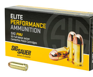Sig Ammunition 10mm 180gr FMJ 50rd