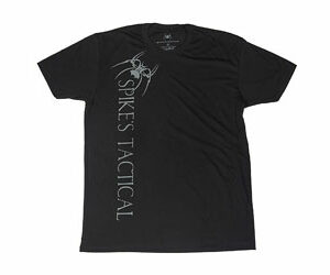 SPIKE'S TSHIRT ST LOGO W/SPDR BLK XL