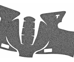 TALON Grip for S&W Shield 45 2.0 Rubber