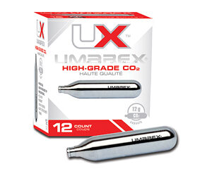 WALTHER 12G CO2 CYLINDER 12/PK
