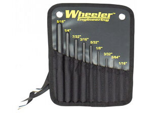 Wheeler Roll Pin Punch Set