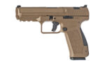 Canik TP9SA Mod2 9mm 4.46" Match 9mm 18rd FDE