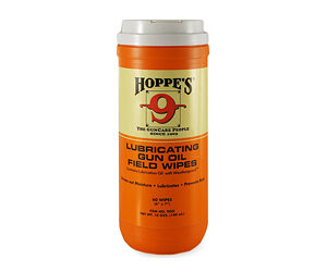 HOPPES GUN OIL FIELD WIPES 6"X7" 60C