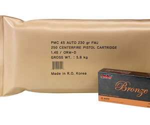 PMC Bronze Ammunition 45 ACP 230gr FMJ 5rd BP