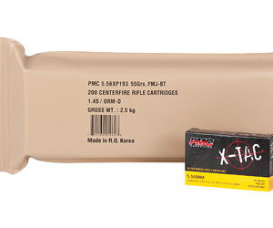 PMC XTAC Ammunition 5.56 NATO 55gr FMJ 10rd BP