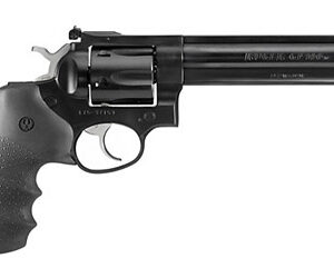 Ruger GP100 6 6rd Blued Hogue Grip