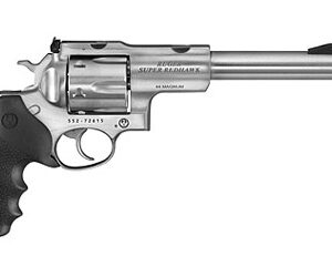 Super Redhawk 44 Magnum 7.5 6rd Stainless Rubber