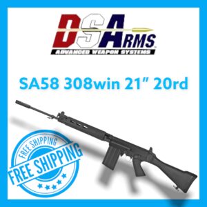 DS Arms SA58 Cold Warrior Rifle FAL 7.62 / 308 21" 20rd Black
