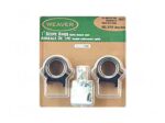 WEAVER TOP MOUNT RNGS 1" MED