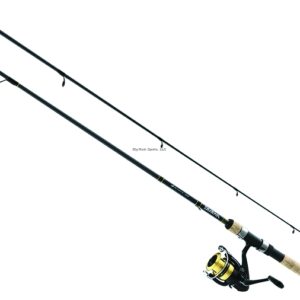 Daiwa DSK25-B/F662M D-Shock Pre-Mounted Spinning Combo, No Line