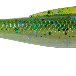 Z-Man GMIN-319PK6 Elaztech MinnowZ Swimbait 3" Green Lantern 6 Pack