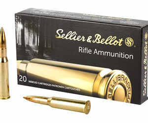 Sellier & Bellot 7.62x54R 180gr FMJ Brass Ammunition 20rd