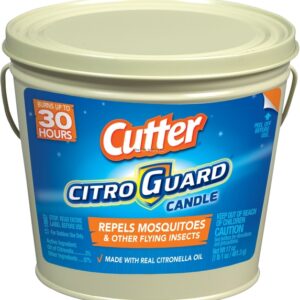 Cutter HG-95783 Citro Guard Citronella Candle 17oz Tan Bucket