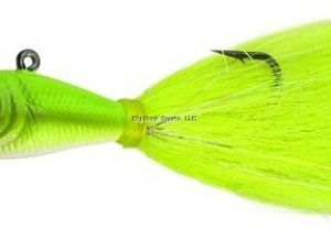 Spro SBTJCC-1/2 Prime Bucktail Jig 1/2oz, 4/0 Hook, Crazy Chartreuse