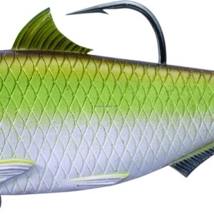 LiveTarget TFS95MS705 Threadfin Shad Swimbait, 3 1/2", 4/0 Hook