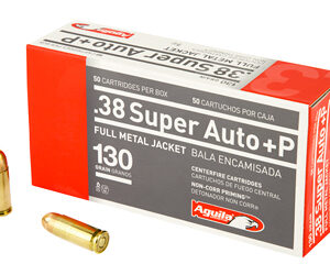 Aguila Ammunition 38 Super Auto +P 130gr FMJ 50rd