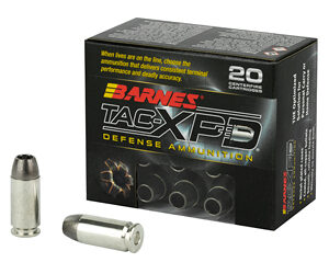 Barnes TAC-XPD Ammunition .40SW 140gr HP 20rd