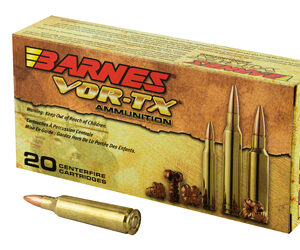 Barnes Ammunition VOR-TX 22-250 50gr TSX 20rd