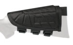 Black Ammo Cheekpad for Rifle with Integral Vertical Support (IVS)