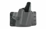 Black Paint Leather Wing Holster for Glock 43 Right Hand Black