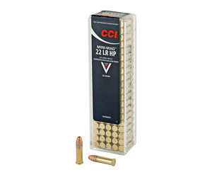 CCI Mini Mag Ammunition 22LR 36gr Lead Hollow Point 100rd