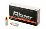 CCI Blazer Ammunition 9mm 115gr FMJ Aluminum 50rd