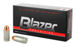 Blazer Ammunition .45ACP 230gr 50rd FMJ Aluminum