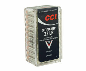CCI Stinger 22LR Hollow Point Ammunition 50rd