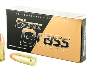 CCI Blazer Brass Ammunition 9mm 115gr FMJ 50rd