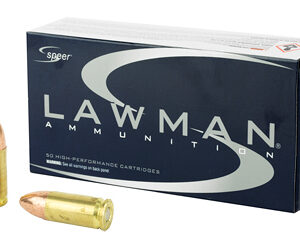 Speer Lawman 9mm 124gr TMJ Ammunition 50rd