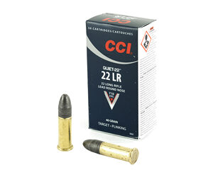 CCI Ammunition Quiet .22LR 40gr Subsonic 50rd