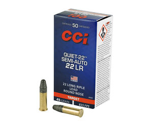 CCI 22LR 40gr LRN SA Quiet Ammunition 50rd