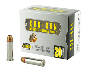 Corbon Ammunition 38spl+P 125gr JHP 20rd
