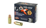 Corbon DPX .45ACP 160gr JHP Barnes X Ammunition 20rd